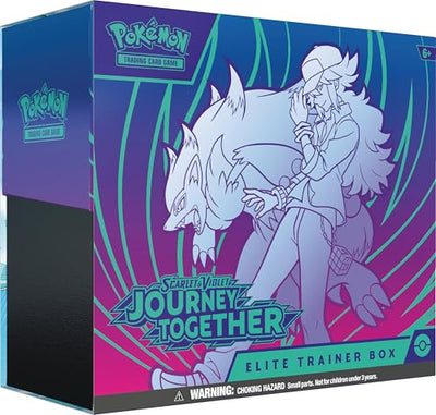Pokémon TCG: Scarlet & Violet—Journey Together Elite Trainer Box (1 Full-Art Promo Card, 9 Boosters & Premium Accessories)