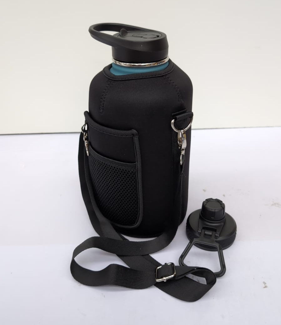 Trebo Insulated Water Bottle 2L, Metal Bottle with Handle (No Packaging)