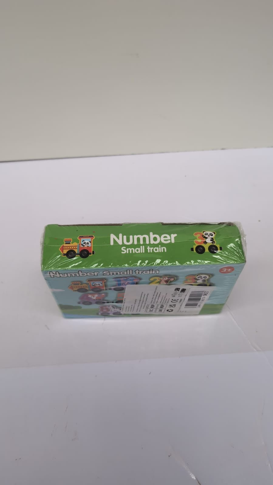 Wooden Dinosaur Train Set,Magnetic Number Train Toy, Montessori Toys for Toddler