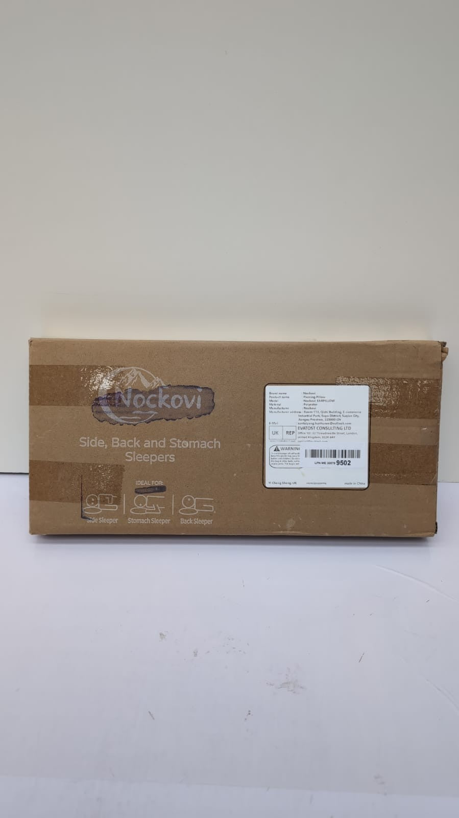 Nockovi side, back and stomach sleepers