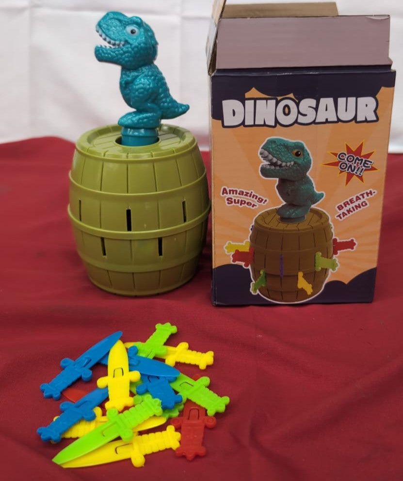 Pop Up Dinosaur Toys for 3-8 Year Old Boys Girls, Classic (box damaged)