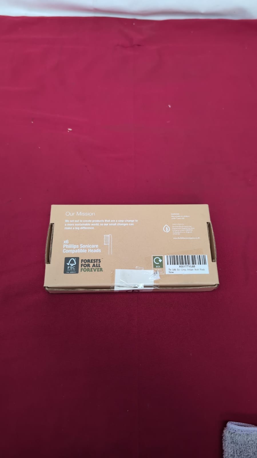 The Little Eco Company Recyclable  Toothbrush Head Set  (BOX DAMAGED)