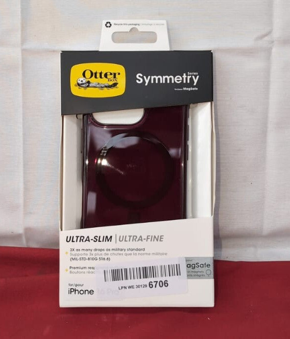 OtterBox iPhone 16 Pro Symmetry Series Ultra-slim| Ultra Fine (Packaging Damage)
