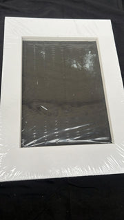 Pack of 10 Picture Frame White Mounts