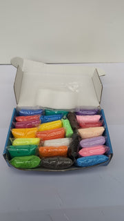 iFergoo Air Dry Clay, 24 Colors Modelling Clay (box damaged)