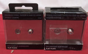 FBS65 Nexus Steel Screwless Flat Plate Twin Socket (BOX DAMAGED 2 PACK)