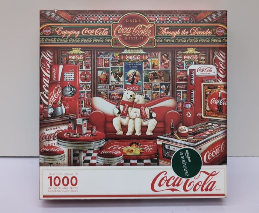 1000 Piece Puzzle Coca Cola Decades