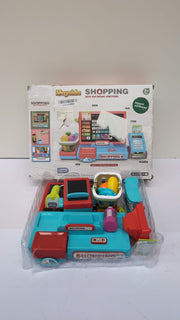 Cash Register Toy for Kids 52PCS Calculator Cash Register, (Box damaged)