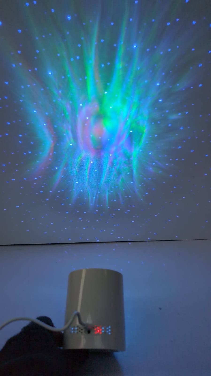 CAIYUE Galaxy Projector,Star Projector,Exquisite Blue Star (BOX DAMAGED)