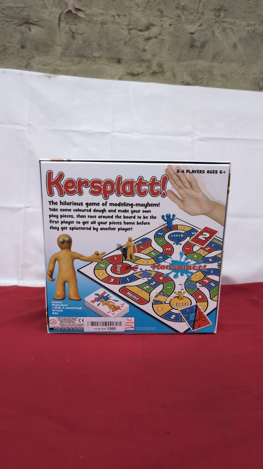 Paul Lamond 6065' Kersplatt Board Game(SCRATCH ON FRONT  BOX)
