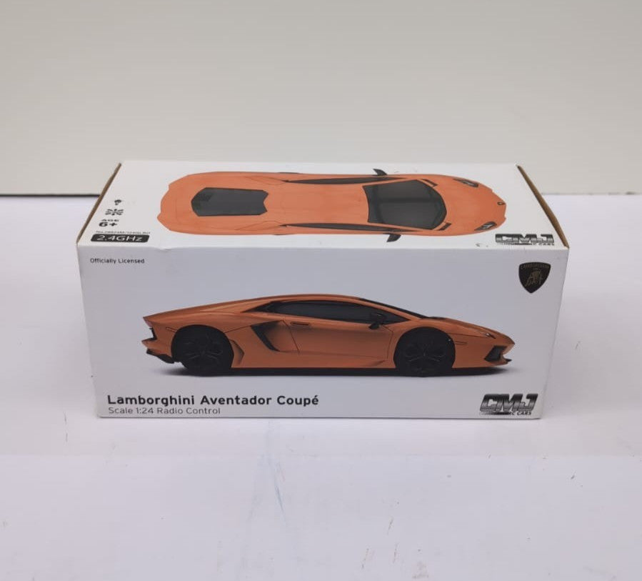 CMJ RC Cars Lamborghini Aventador LP700-4 with Remote Control ( box damaged)