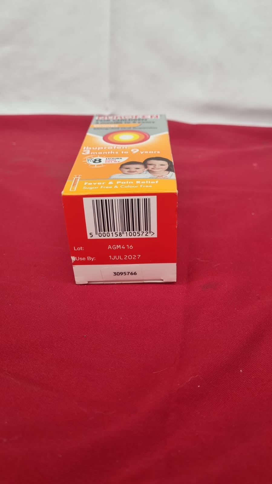 Nurofen for Children 3 Months to 9 Years Fever & Pain Suspension Orange 100ml