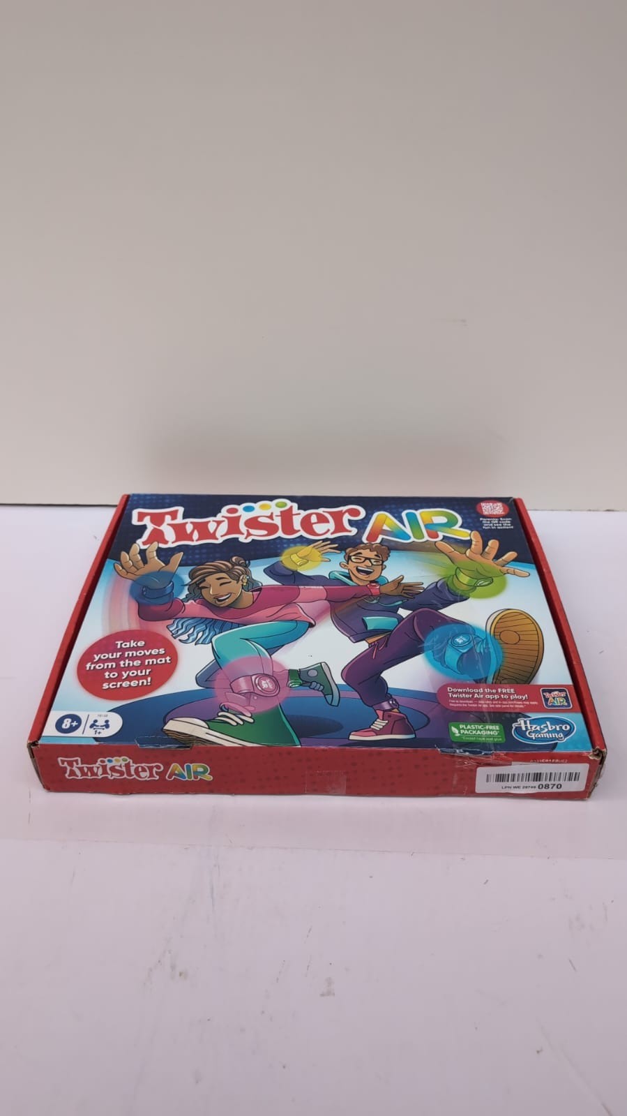 Hasbro Gaming Twister Air Game, Twister Game with Augmented Reality App(USED)