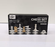 Peradix Chess Board Set Game Travel Magnetic Chess Piece Set w/ Folding Storage