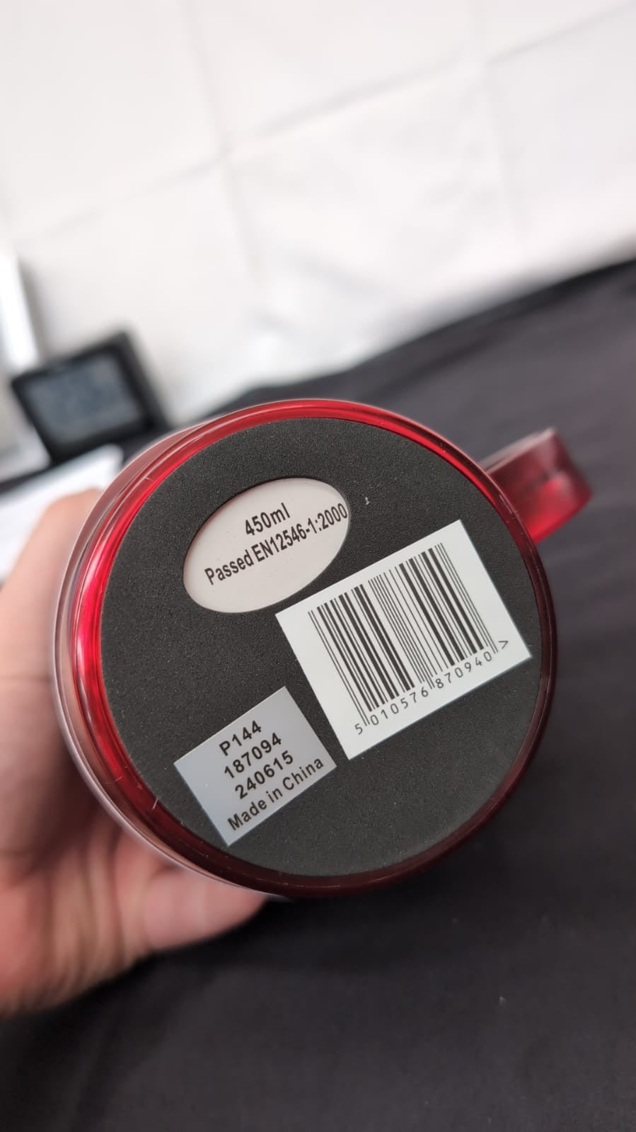 Thermos ThermoCafé  Translucent Desk Mug, Red, 450 ml