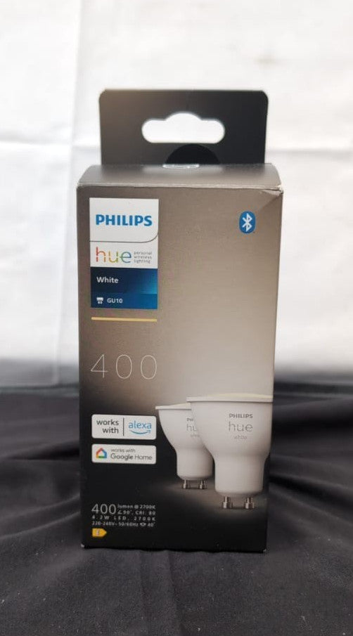 Philips Hue GU10 – Smart Spotlight – (2-Pack) White Ambiance (BOX DAMAGED)