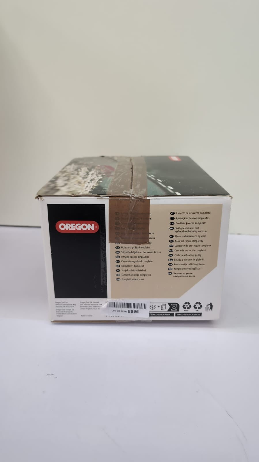 OREGON Yukon Chainsaw Safety Helmet w/ Protective(box opened)