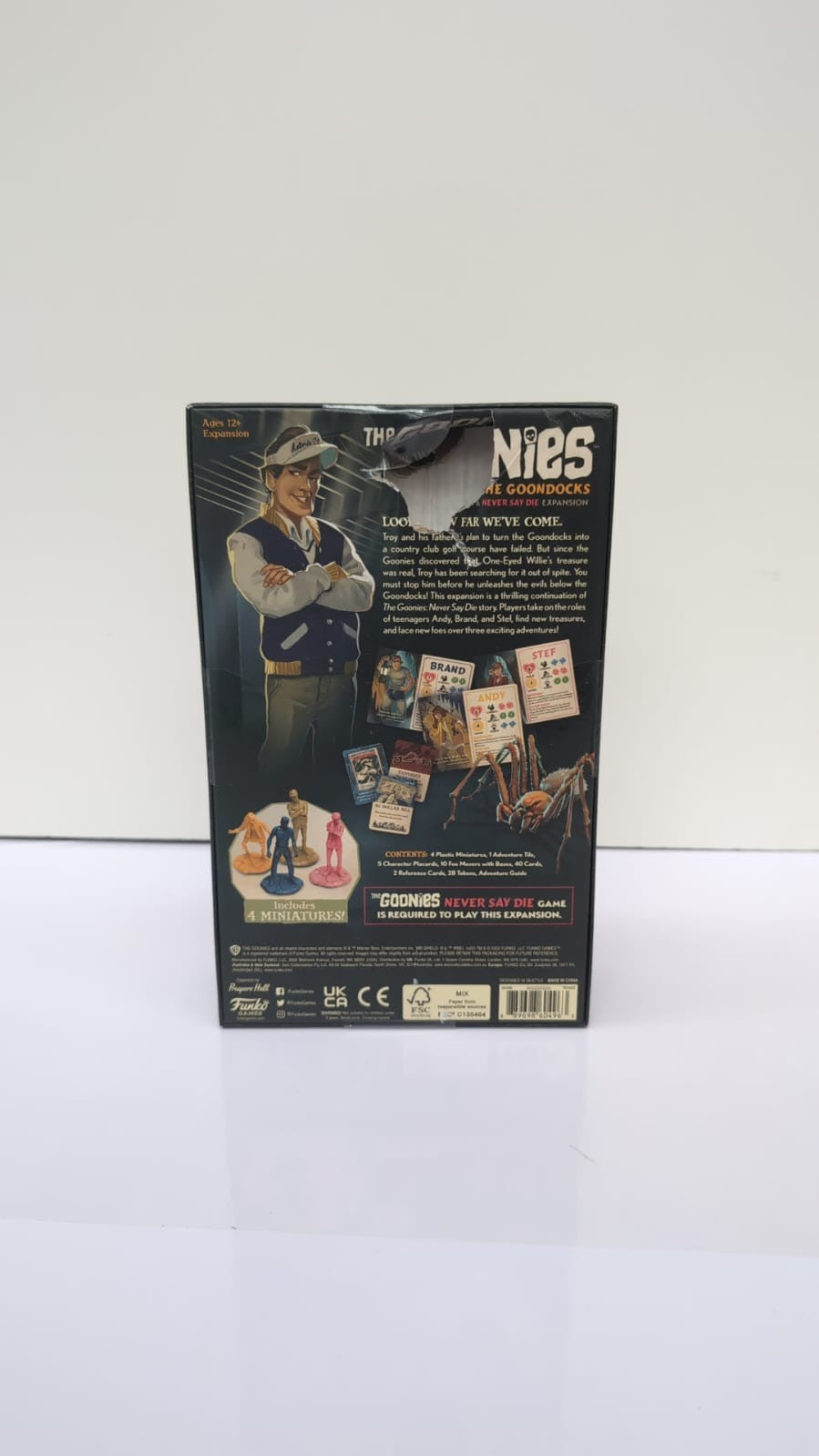 Funko The Goonies: Under the Goondocks Expansion Game–Never Say Die (Box Damage)