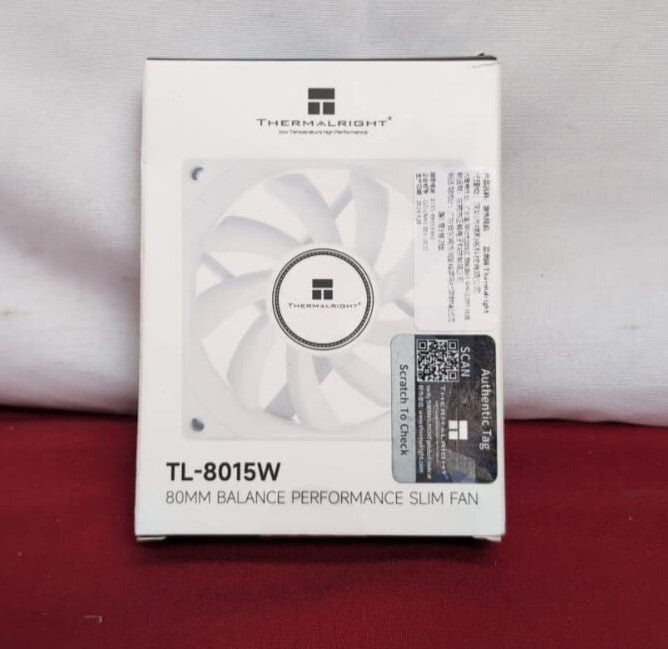 Thermalright TL-8015W CPU Fan Computer slim Fan Quiet 4pin (Packaging Damaged)