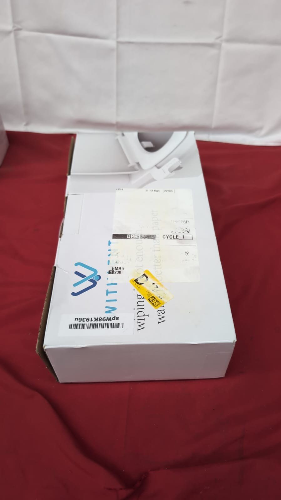 Bidet Attachment for Toilet UK - WITHLENT Non-Electric Cold Water (box damaged)