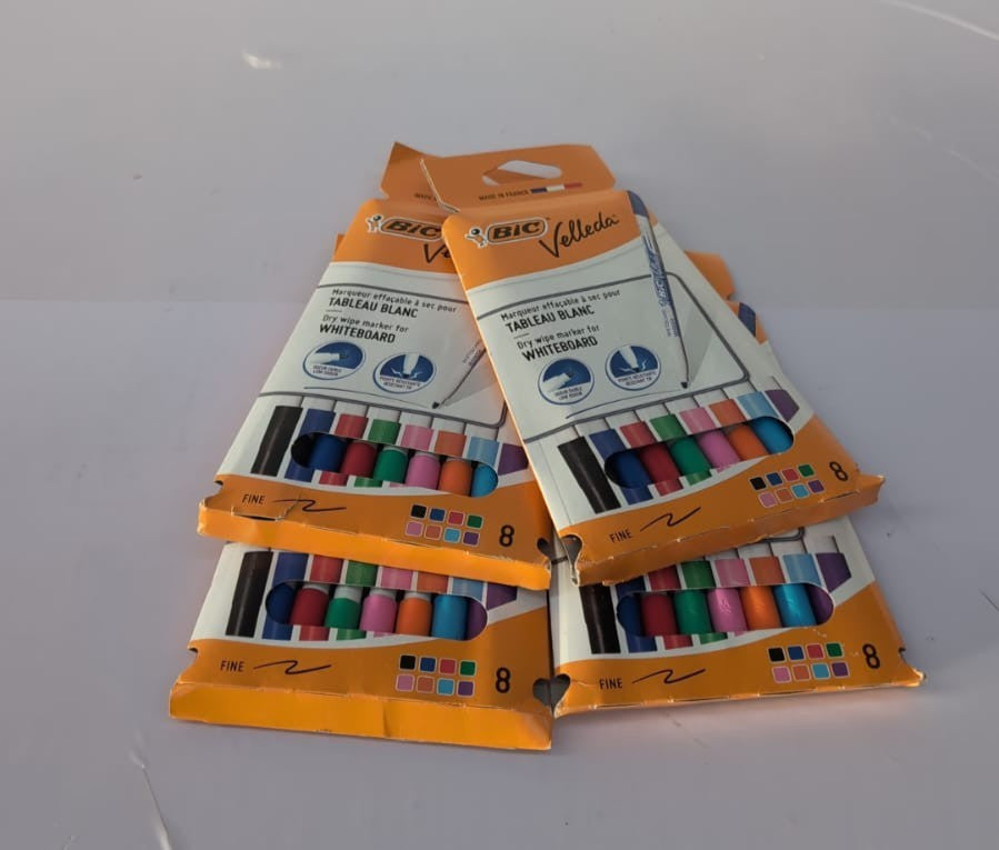 BIC Velleda  Ecolutions, Dry Erase Whiteboard Pens 8 count (pack of 4)