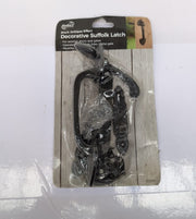 Suffolk Latch Thumb Lever w/ Locking Pin Double Sided Gate Access,(pack damaged)