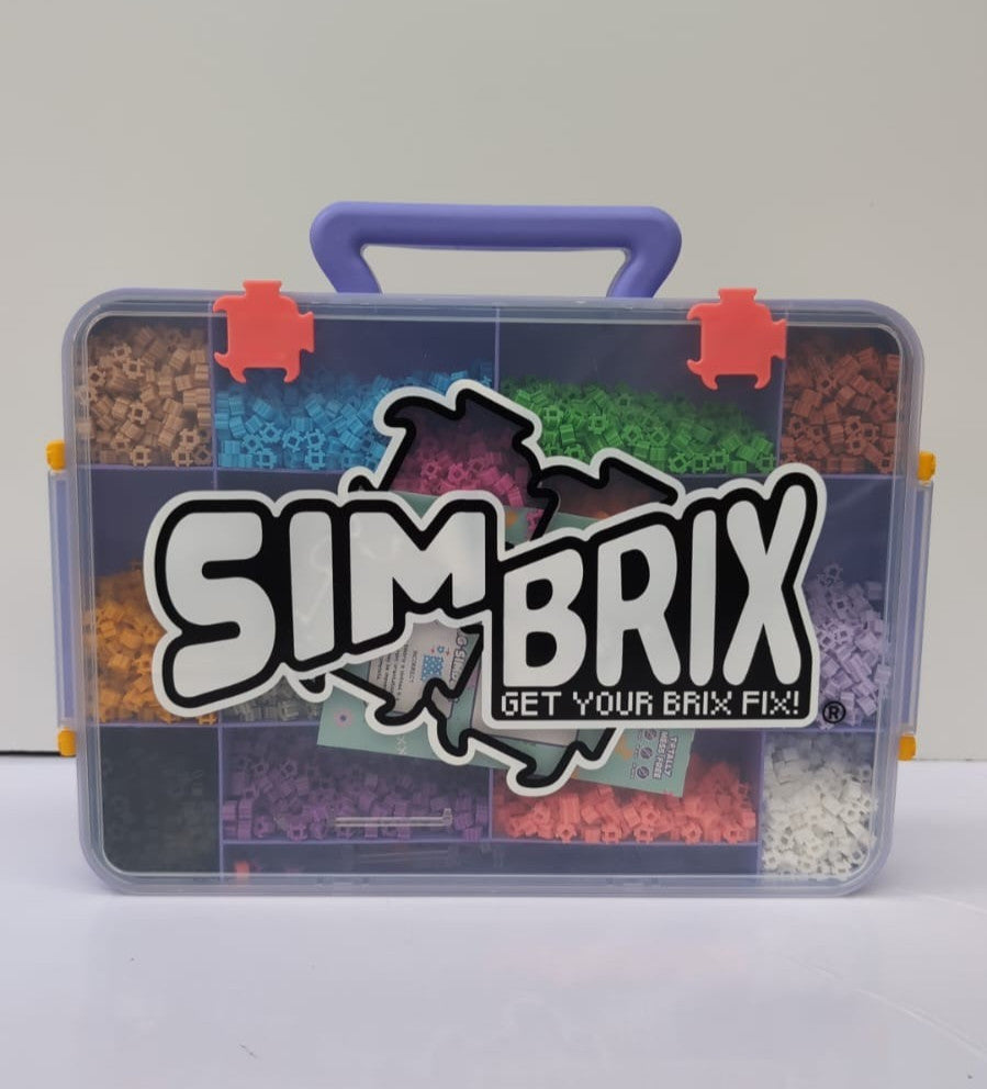 Simbrix Maker Studio with 4000+ brix Creative Activity STEAM Arts and Crafts Kid