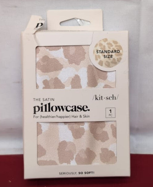 Kitsch Satin Pillowcase for Hair & Skin Softer Than Silk (packaging damaged)