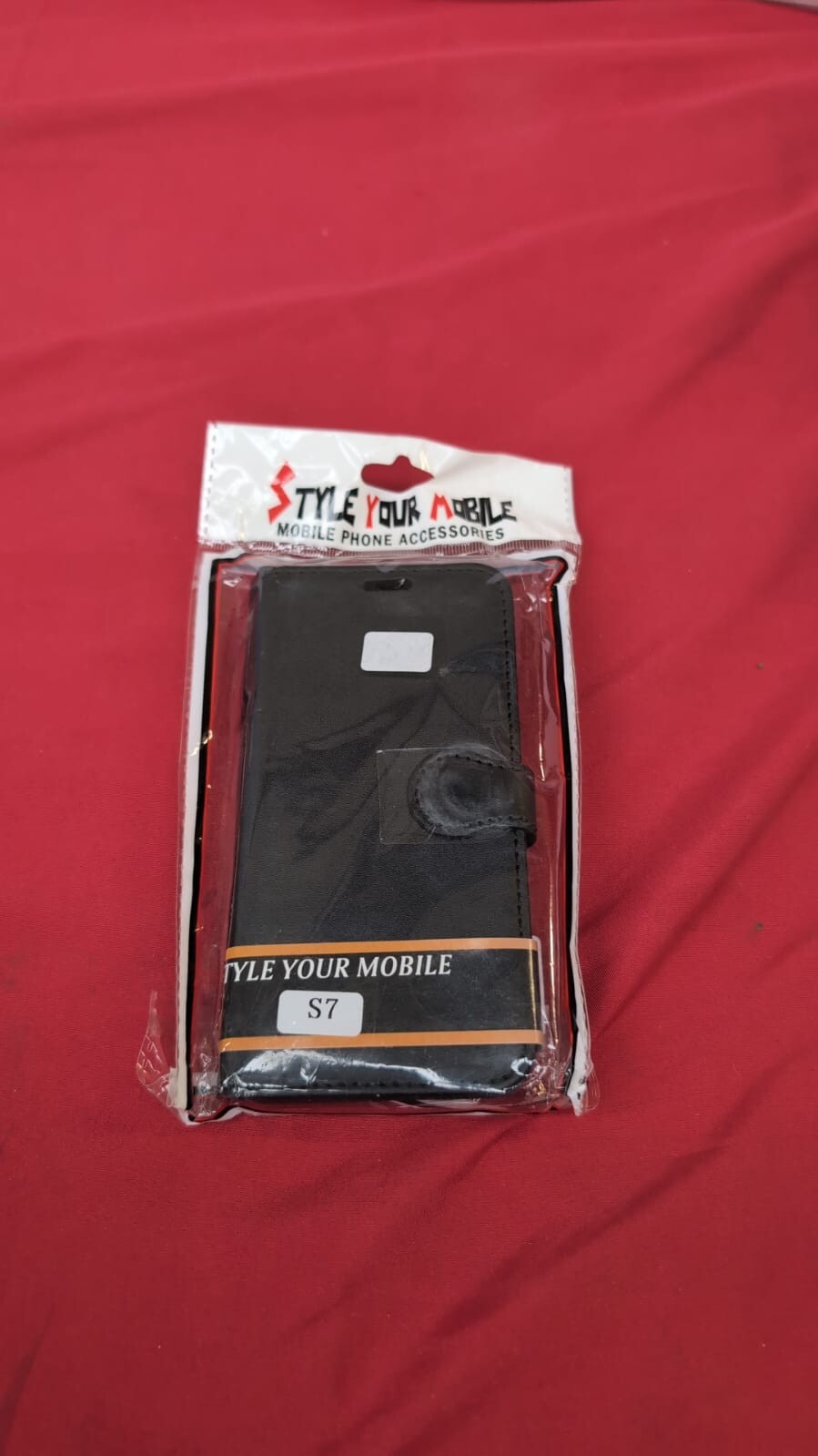 Samsung Galaxy S7 Case - Premium Leather Folio Flip Cover | RFID-Technology