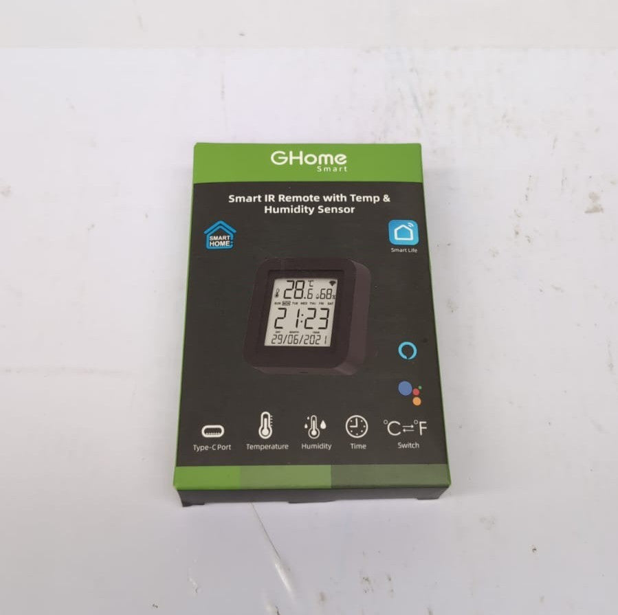 GHome Smart WiFi Thermometer Hygrometer, Indoor Temperature Humidity Sensor