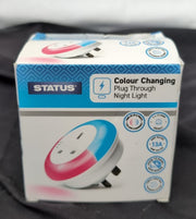 Status Dusk to Dawn Sensor Light | LED Auto Night Light Plug
