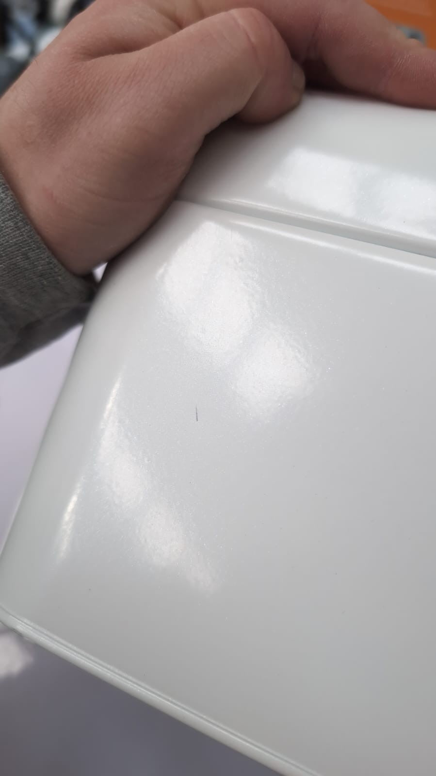 Salter Boston Bread Bin Large  Embossed Lettering,(small dent& scratch)
