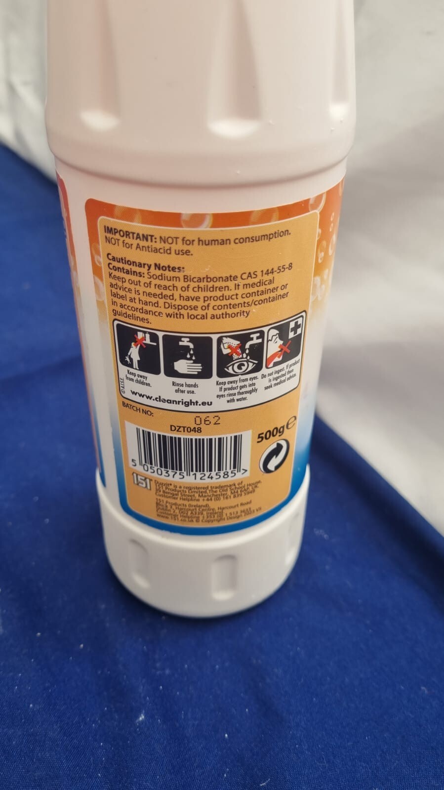 Duzzit Amazing Baking Soda Multi Purpose Household Cleaner , 500 g (2pack)