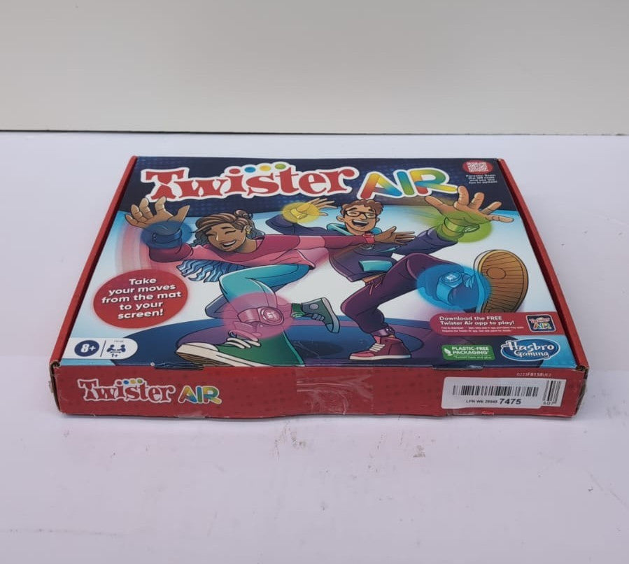 Hasbro Gaming Twister Air Party Game Includes 4 Twister Air Wrist Bands,(USED)