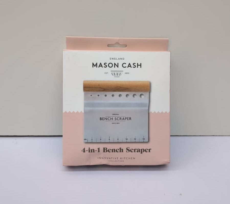 Mason Cash Innovative Kitchen Bench Scraper | Multi-Function Dough Cutter