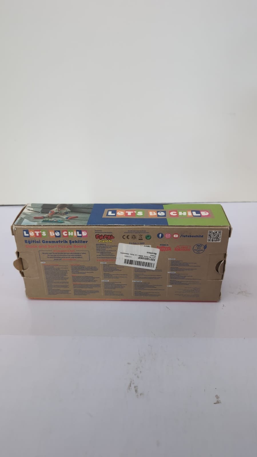 Let's Be Child Educational Geometric Shapes(packaging slightly damaged)
