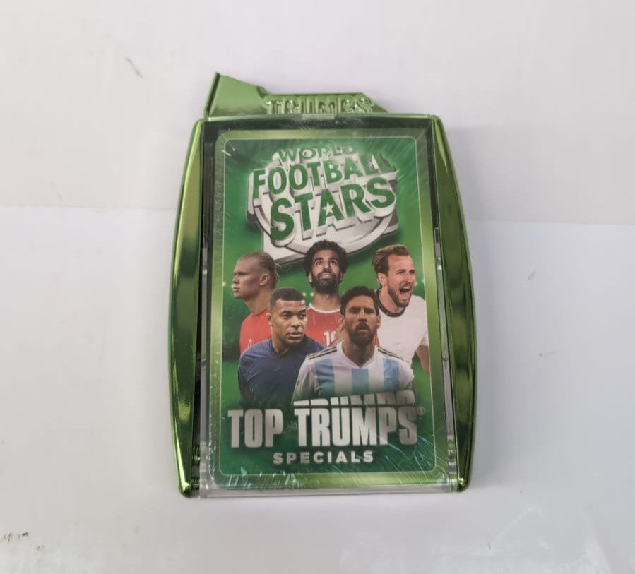 Top Trumps World Football Stars Specials Card Game Green(packaging damaged)