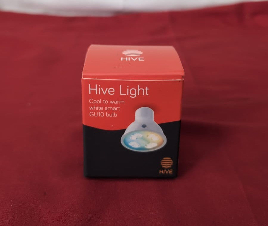 Hive  Light Cool to Warm White Smart Bulb GU10 5.4 W