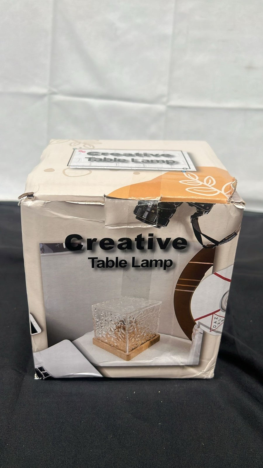 Water Light Wave Cube Lamp, Northern Lights Cube, Midnight Aura Lamp