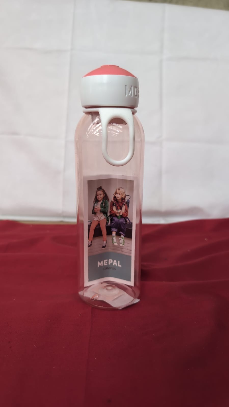 Mepal  Water Bottle Pop-Up Campus  Leak Proof Pink(slight scuff marks)