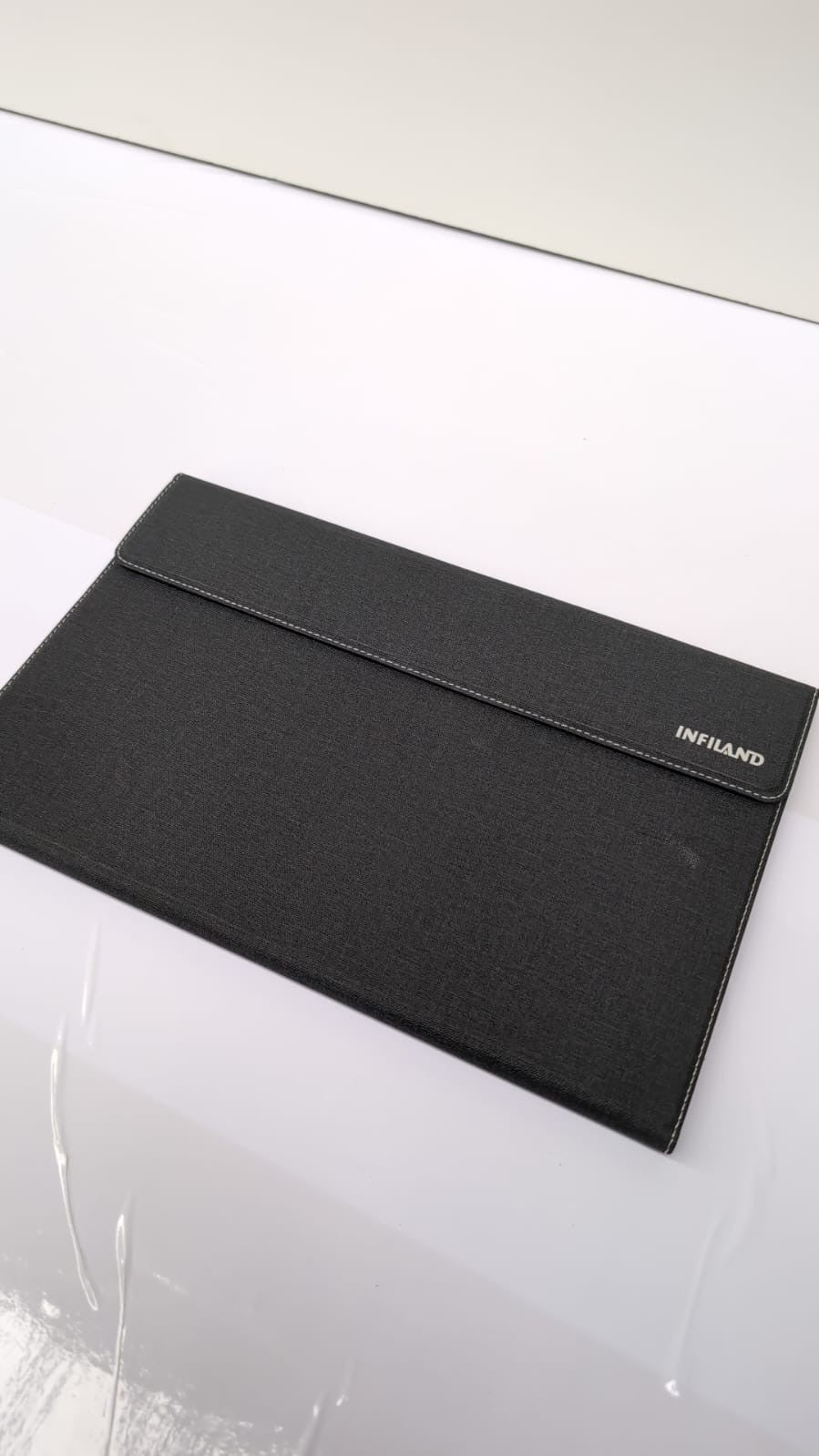 INFILAND 15-Inch Case, Multi-Angle Stand Cover, Protective Sleeve - Black(USED)