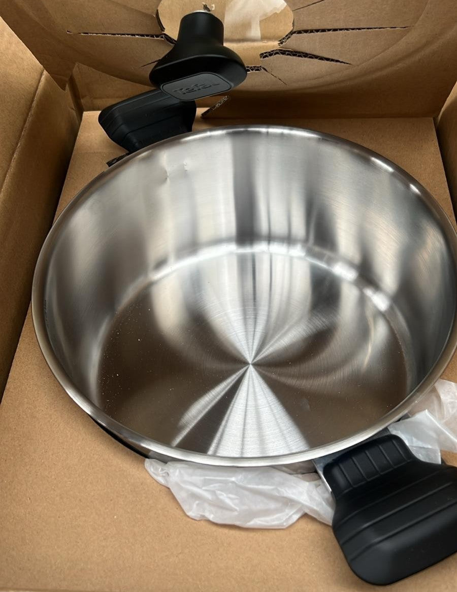 Tefal Comfort Max 24cm Stainless Steel Stewpot (BOX DAMAGED)