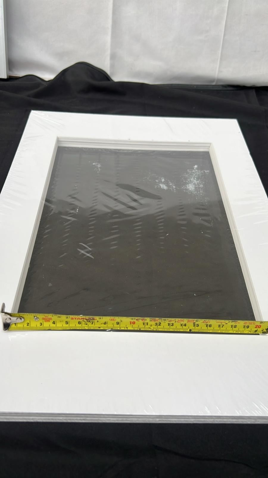 Pack of 10 Picture Frame White Mounts