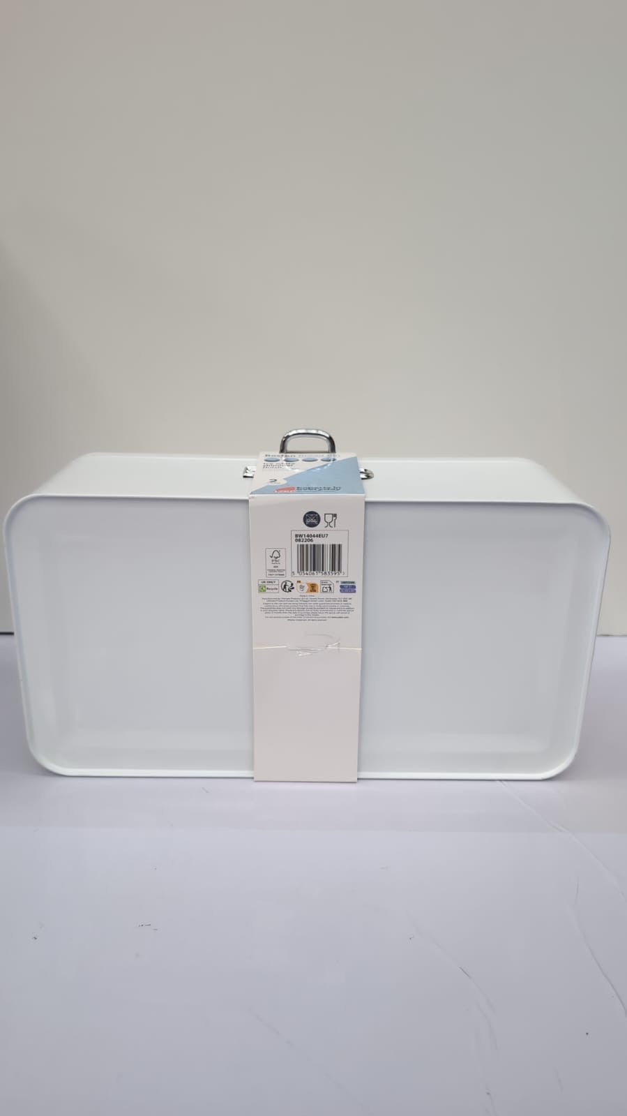Salter Boston Bread Bin Large  Embossed Lettering,(small dent& scratch)