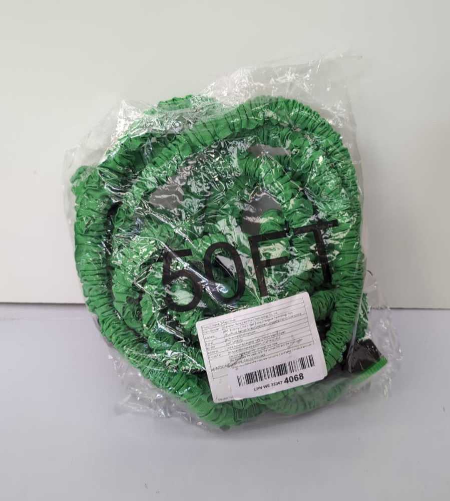 50ft Expanding Garden Water Hose Pipe with Function Spray Gun(packaging damaged)