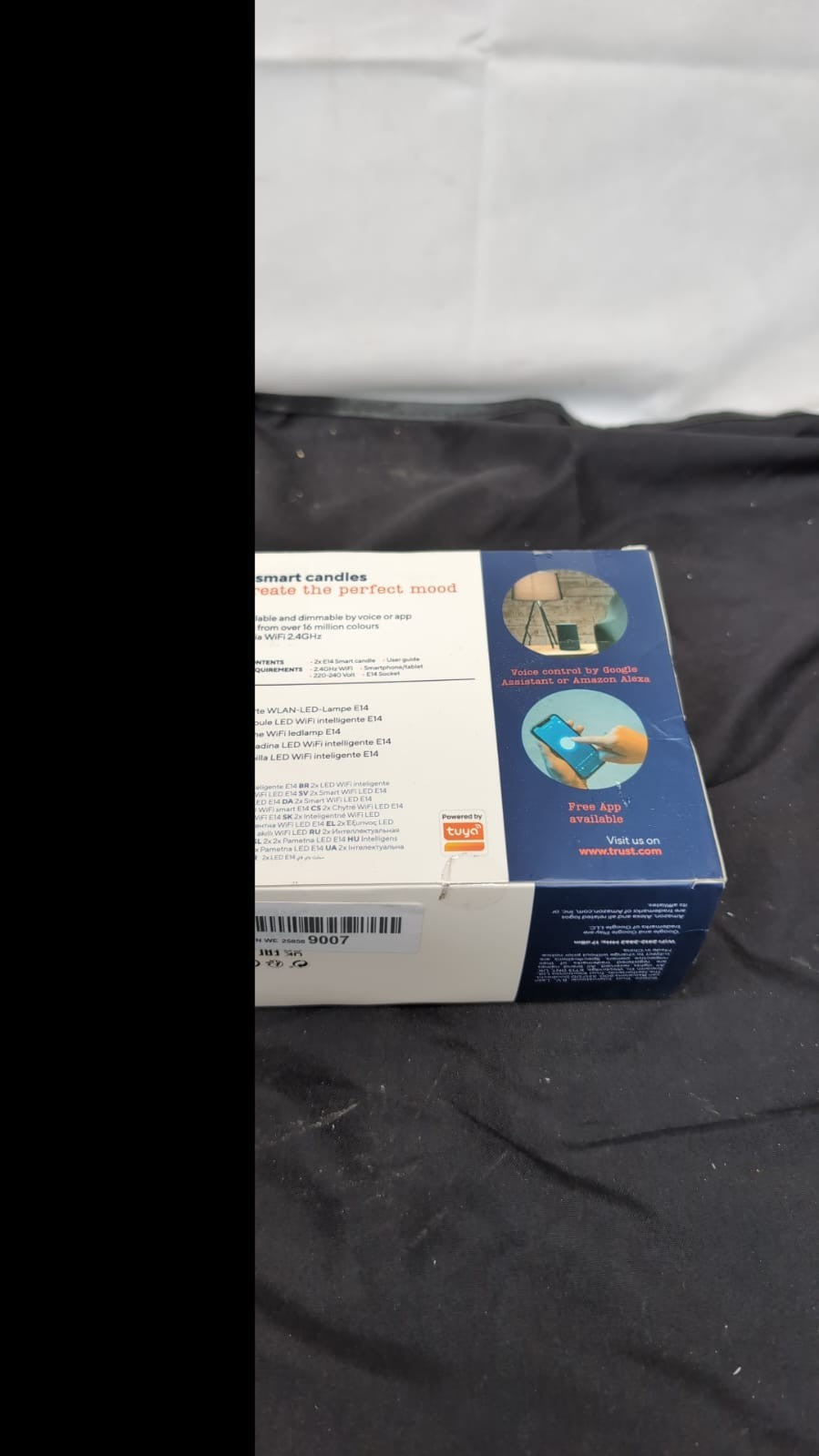 Trust WiFi E14 Smart Bulb, Colour Changing Candle Bulb, 2Pack(BOX DAMAGED)