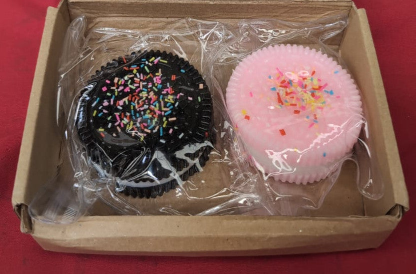 2Pcs Stress Relief Toy, Soft Sandwich Cookies, Decompression Squeeze Toys