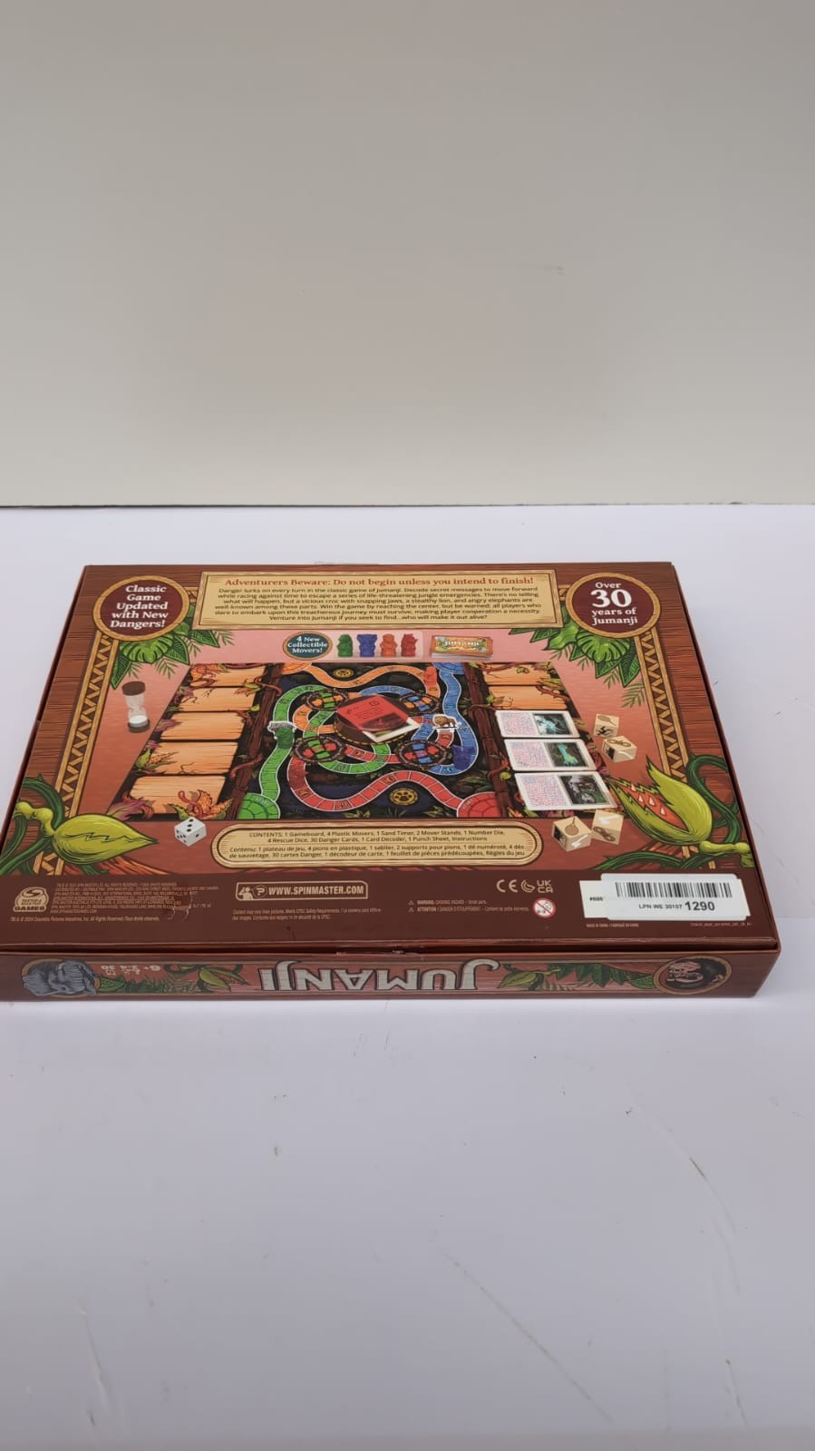 Spin Master Games, Jumanji 30 Years of the SAGA NEW Edition(USED)