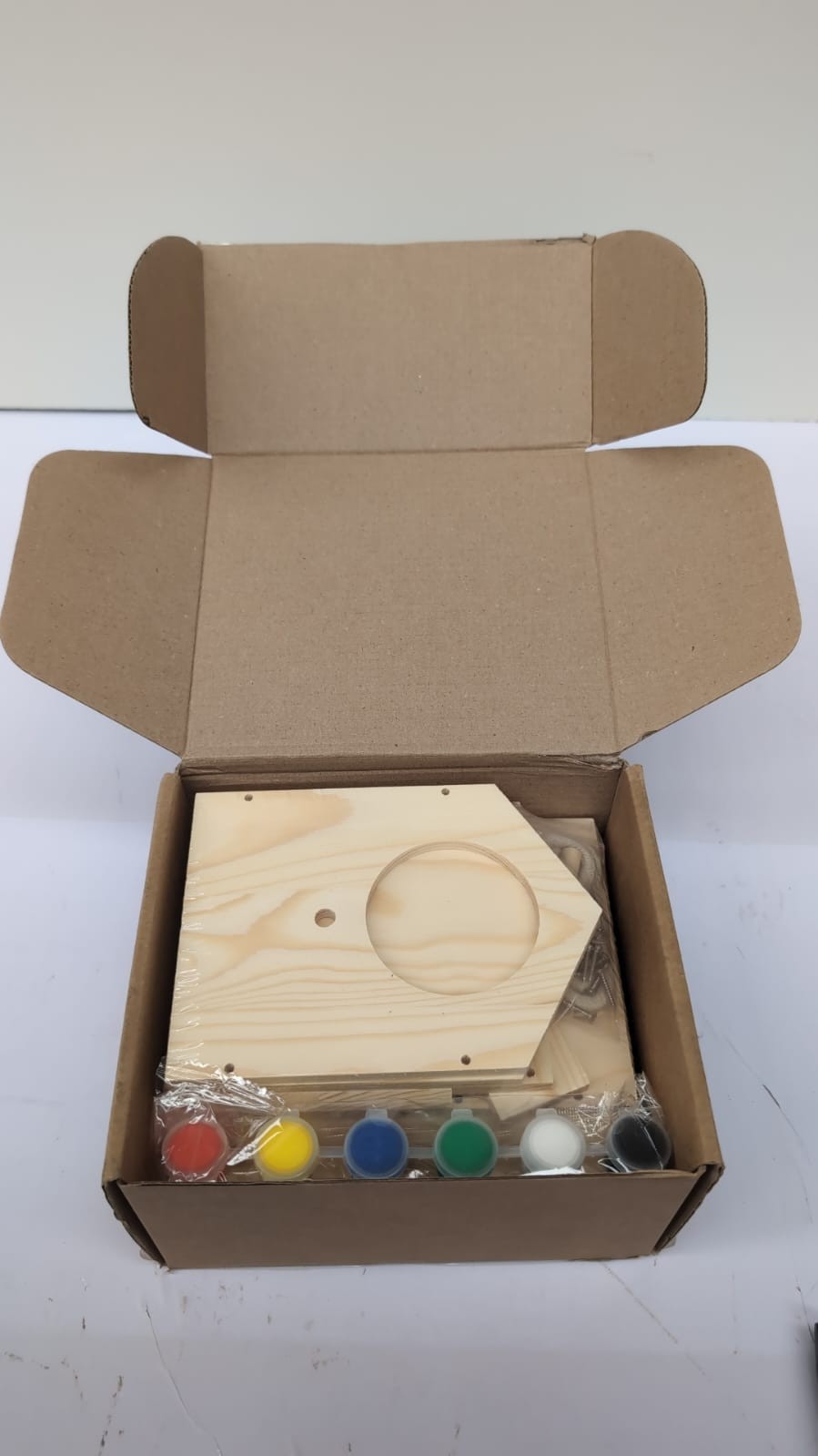 LotFancy Bird House Kit, 2 Pack, DIY Wooden Birdhouse Kits, Bulk Arts and Crafts