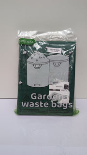 Velway Heavy-duty Garden Waste Bags  500L x 2Pack Reusable Garden Sacks